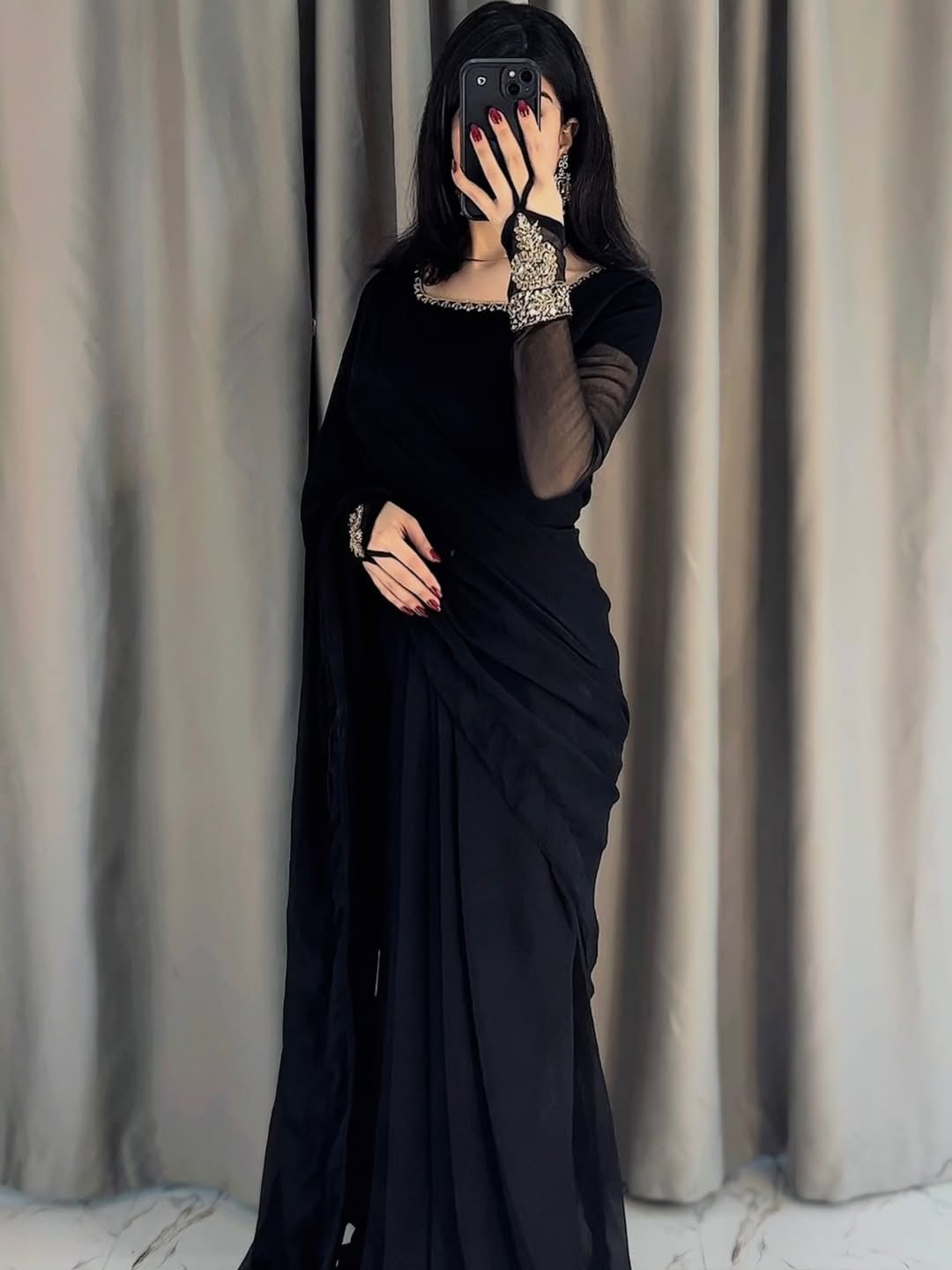 Royal Saree 4 piece premium chiffon saree